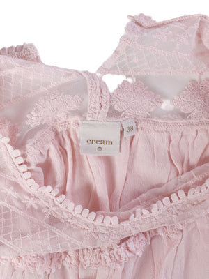 Cream Bluse - 38 / Rosa / Kvinde - SassyLAB Secondhand