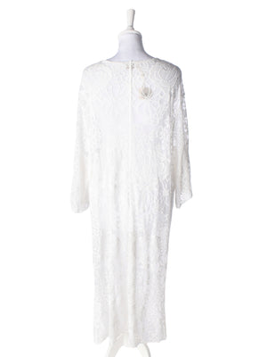 Cream Kimono - One Size / Hvid / Kvinde - SassyLAB Secondhand