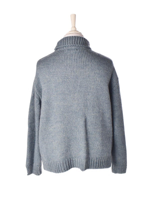 Créton Sweater - L / Blå / Kvinde - SassyLAB Secondhand