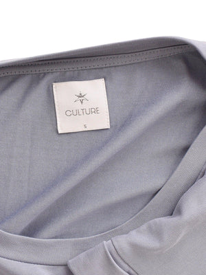 Culture T-Shirt - S / Blå / Kvinde - SassyLAB Secondhand