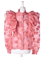 Custommade Bluse - S / Pink / Kvinde - SassyLAB Secondhand