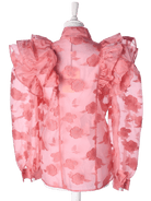 Custommade Bluse - S / Pink / Kvinde - SassyLAB Secondhand