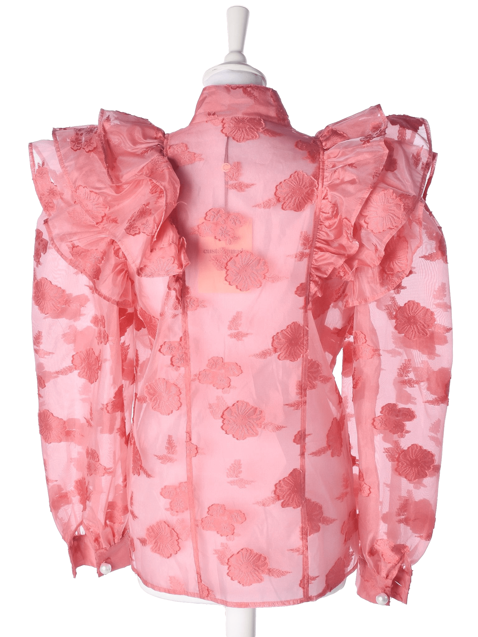 Custommade Bluse - S / Pink / Kvinde - SassyLAB Secondhand