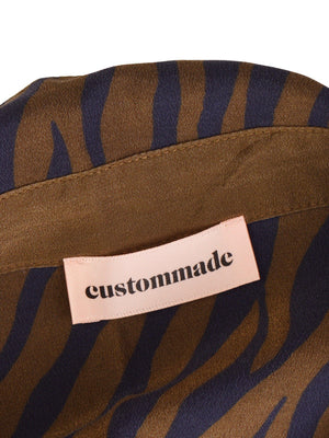Custommade Skjorte - 42 / Brun / Kvinde - SassyLAB Secondhand