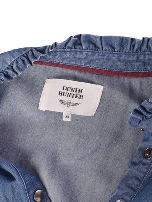 Denim Hunter Skjorte - 38 / Blå / Kvinde - SassyLAB Secondhand