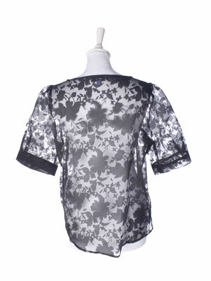Denim Hunter T-Shirt - 38 / Sort / Kvinde - SassyLAB Secondhand