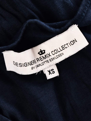 Designers Remix Bluse - XS / Blå / Kvinde - SassyLAB Secondhand