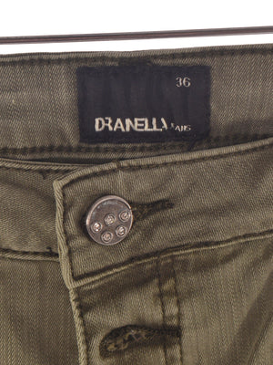 Dranella Jeans - 36 / Grøn / Kvinde - SassyLAB Secondhand