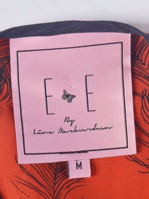 Edith & Ella T-Shirt - M / Rød / Kvinde - SassyLAB Secondhand