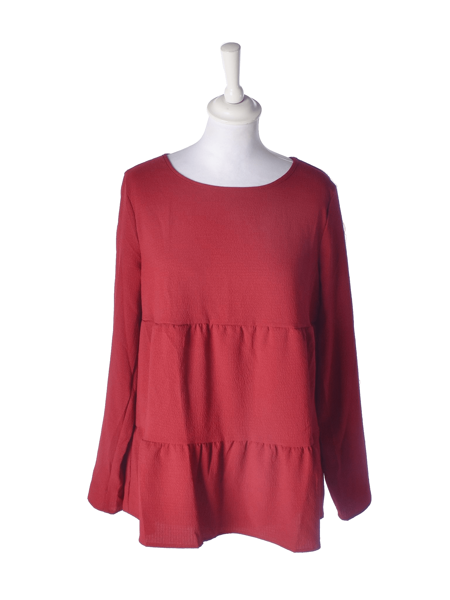 Emery Rose Bluse - M / Rød / Kvinde - SassyLAB Secondhand