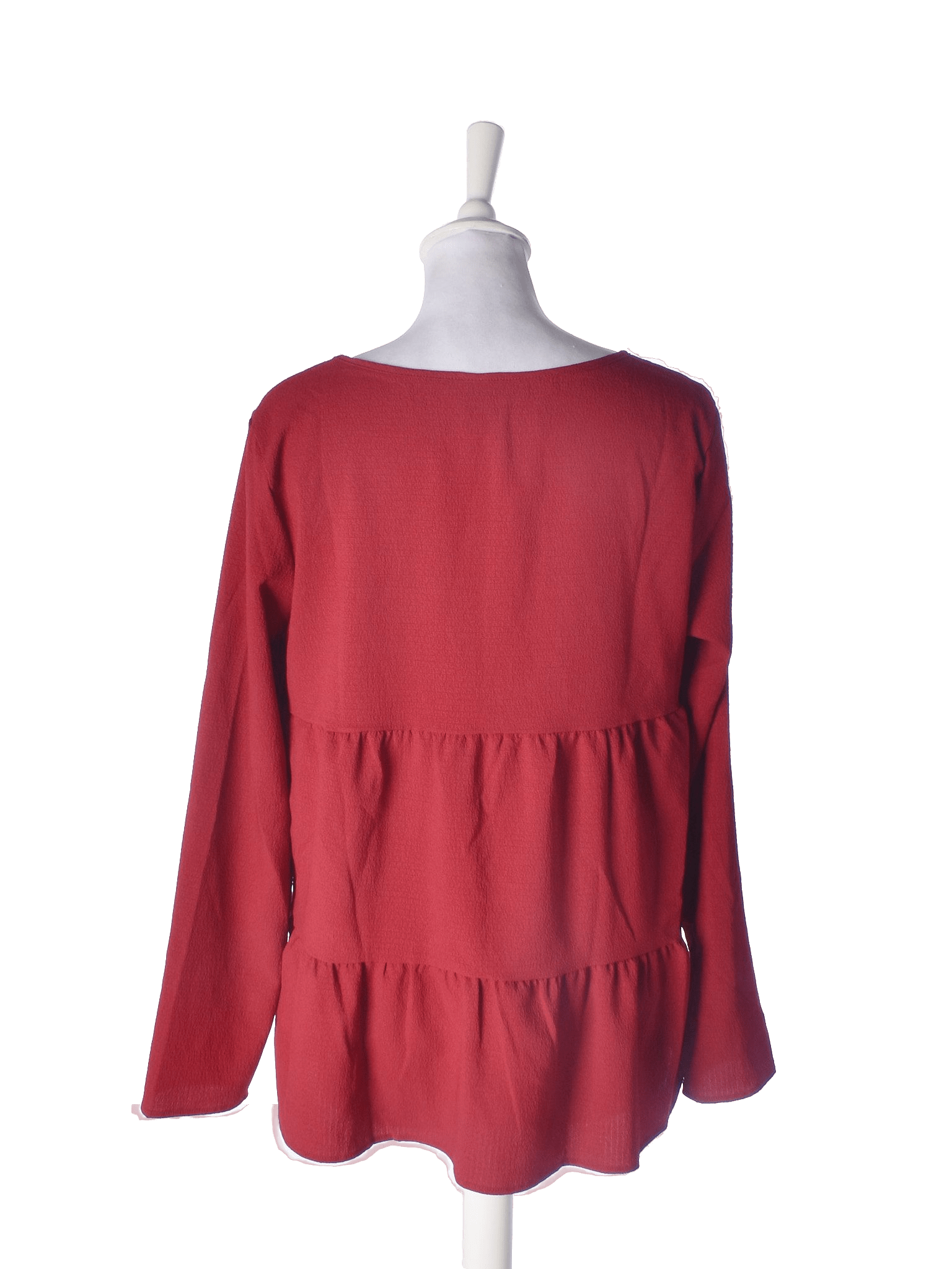 Emery Rose Bluse - M / Rød / Kvinde - SassyLAB Secondhand