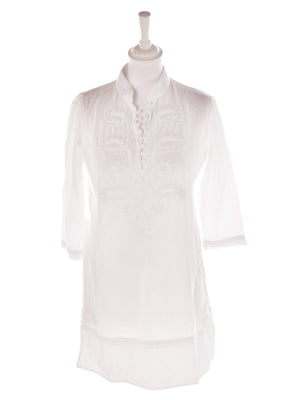 Esprit Skjorte - 36 / Hvid / Kvinde - SassyLAB Secondhand