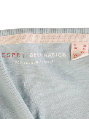 Esprit T-Shirt - XL / Blå / Kvinde - SassyLAB Secondhand