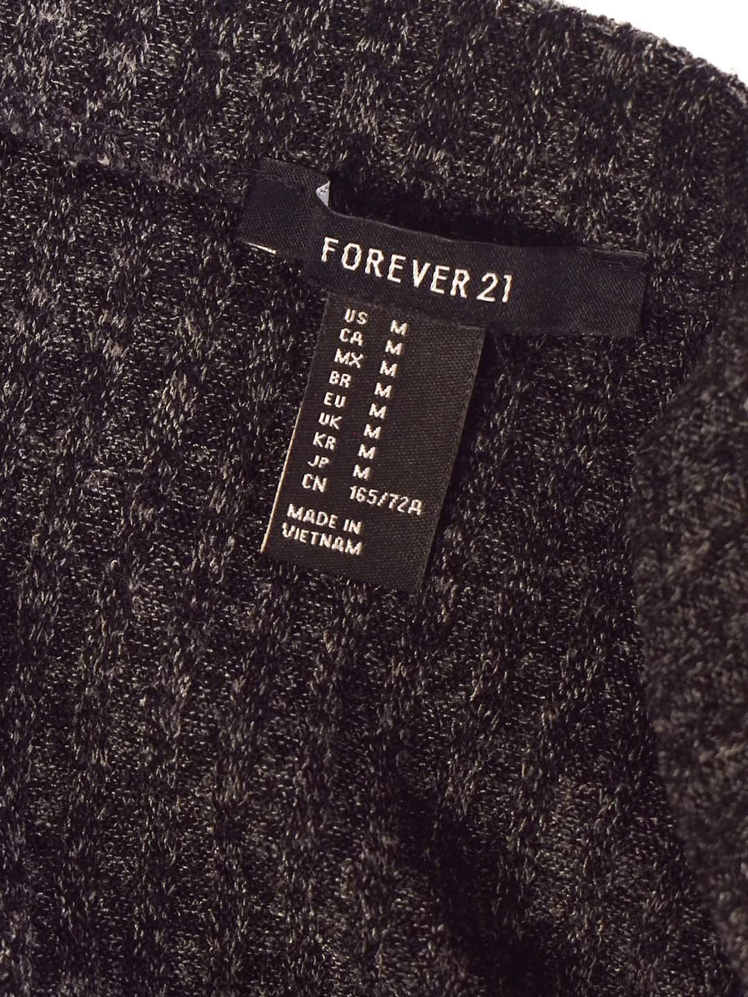 Forever 21 Nederdel - M / Grå / Kvinde - SassyLAB Secondhand