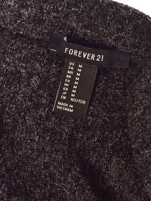 Forever 21 Nederdel - M / Grå / Kvinde - SassyLAB Secondhand