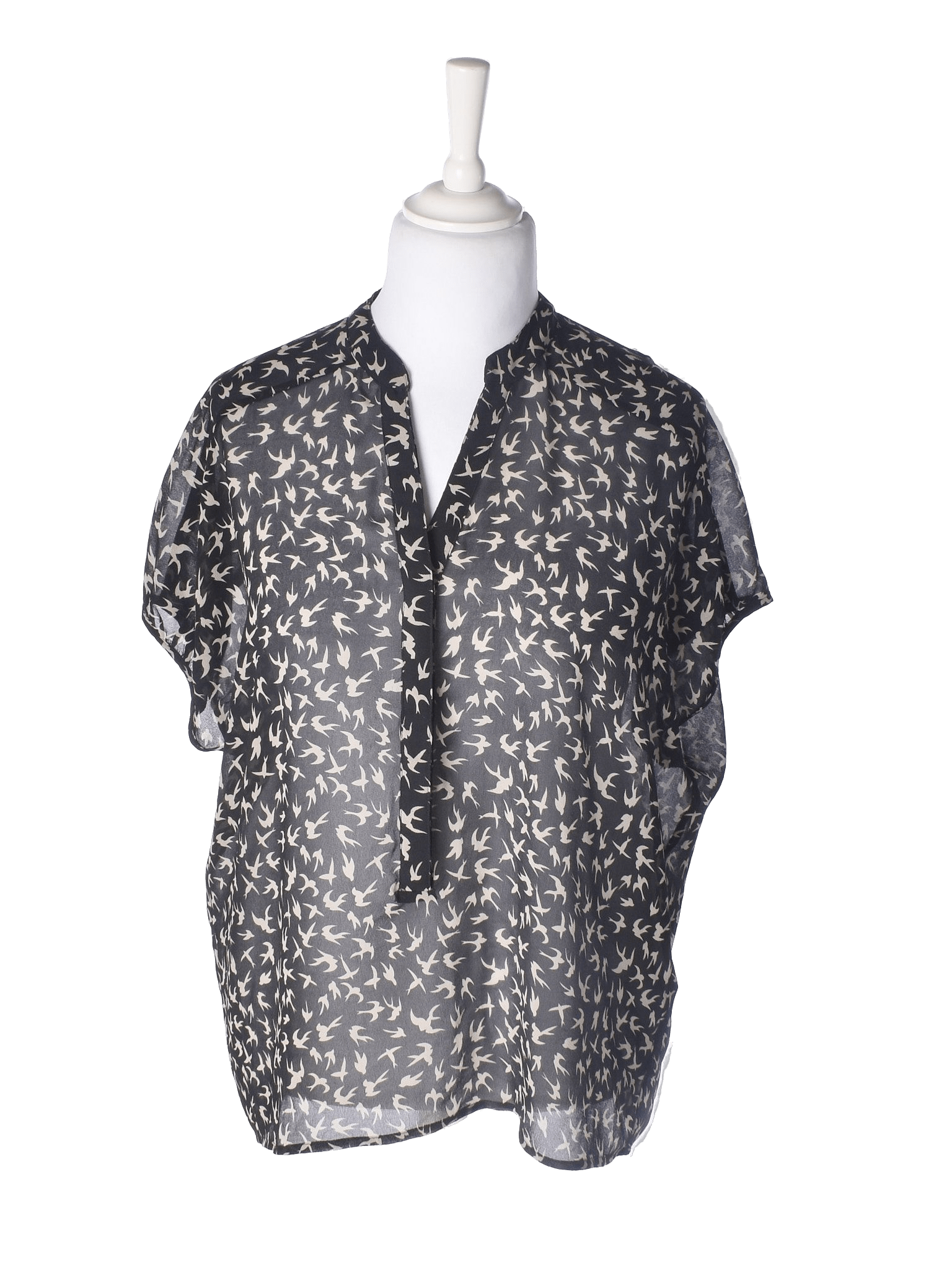 Fransa Bluse - XL / Sort / Kvinde - SassyLAB Secondhand