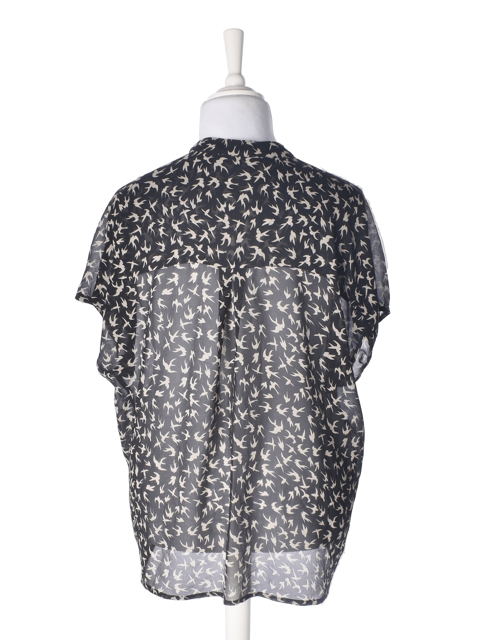 Fransa Bluse - XL / Sort / Kvinde - SassyLAB Secondhand