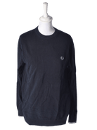 Fred Perry Bluse - S / Sort / Kvinde - SassyLAB Secondhand