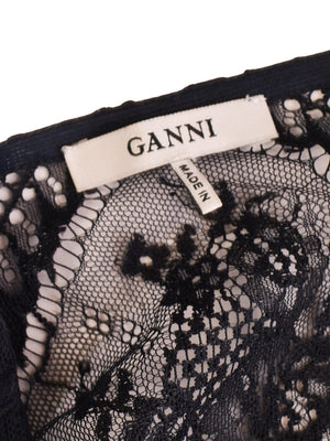 Ganni Kimono - M / Sort / Kvinde - SassyLAB Secondhand