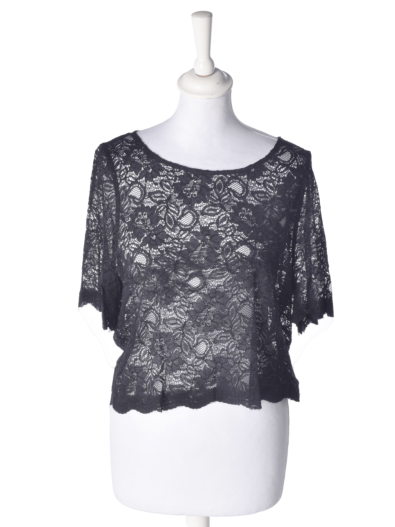 Ganni Top - S / Sort / Kvinde - SassyLAB Secondhand