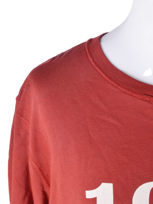 Gant Sweatshirt - XL / Rød / Mand - SassyLAB Secondhand