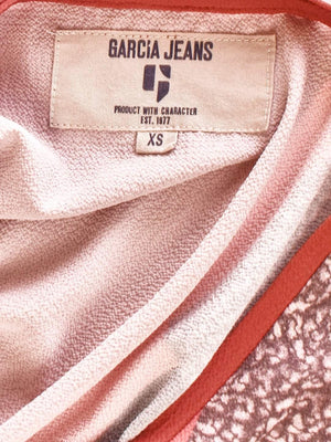 Garcia Jeans T-Shirt - XS / Brun / Kvinde - SassyLAB Secondhand