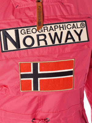 Geo Norway Jakke - L / Pink / Kvinde - SassyLAB Secondhand