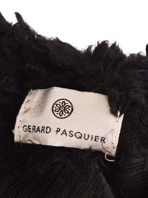 Gerard Pasquier Poncho - One Size / Sort / Kvinde - SassyLAB Secondhand