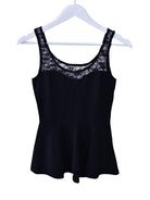 Gina Tricot Top - S / Sort / Kvinde - SassyLAB Secondhand