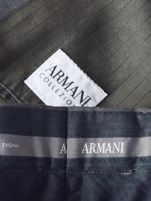 Giorgio Armani 2-delt sæt - S / Grå / Kvinde - SassyLAB Secondhand