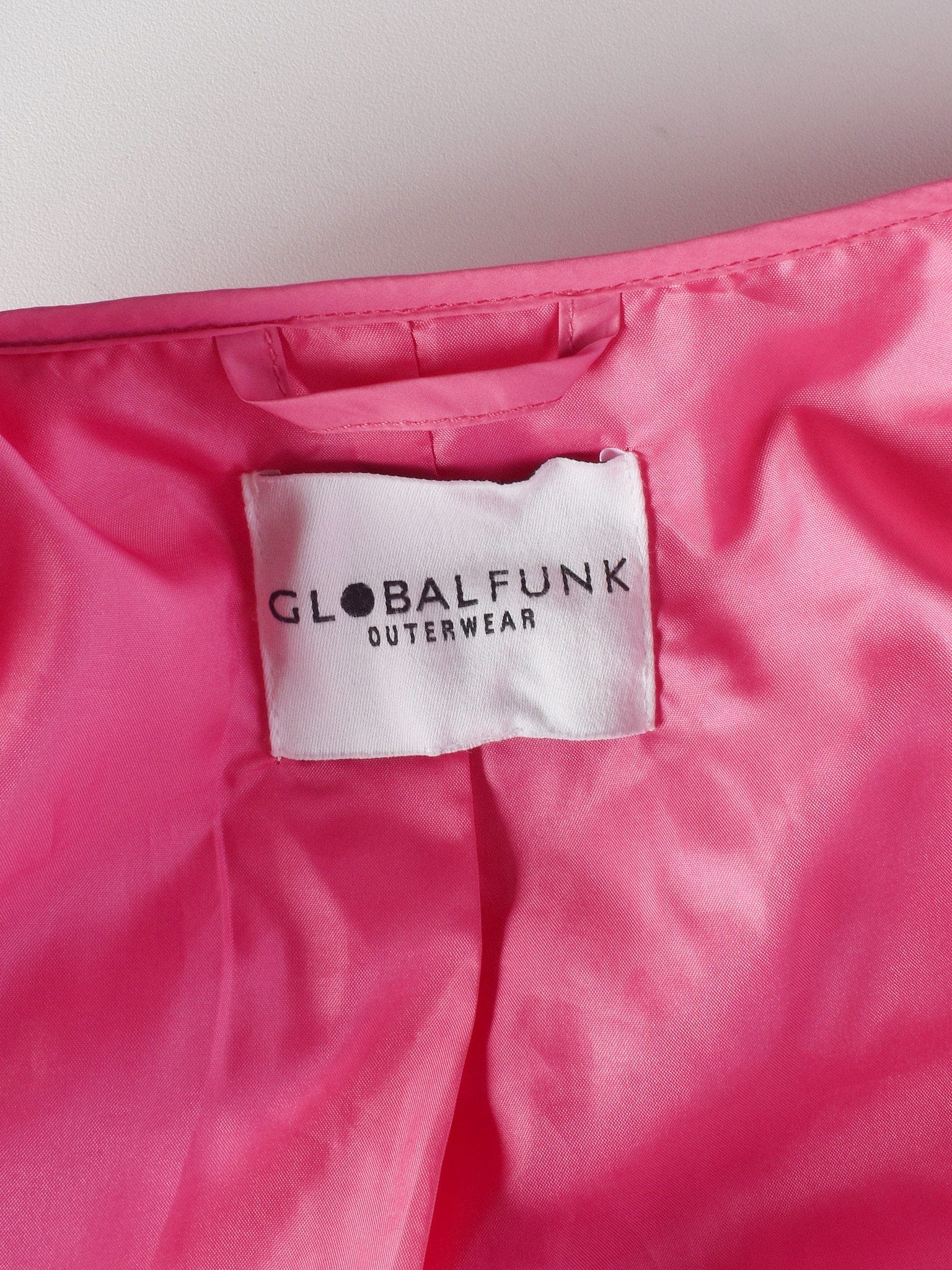 Global Funk Jakke - XS / Pink / Kvinde - SassyLAB Secondhand