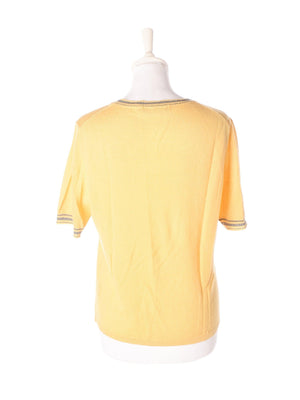 Graumann T-Shirt - L / Gul / Kvinde - SassyLAB Secondhand