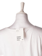 H&M Basic T-Shirt - S / Hvid / Kvinde - SassyLAB Secondhand