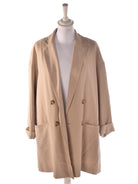 H&M Blazer - S / Beige / Kvinde - SassyLAB Secondhand