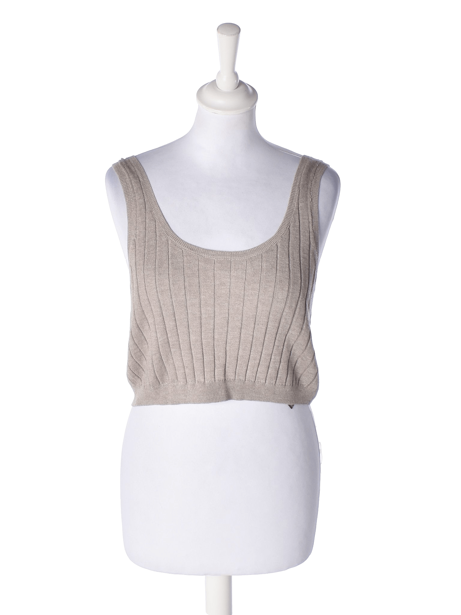 H&M Crop top - M / Beige / Kvinde - SassyLAB Secondhand