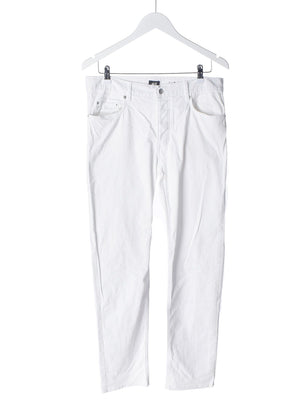 H&M Jeans - 32 / Hvid / Mand - SassyLAB Secondhand
