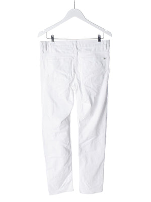 H&M Jeans - 32 / Hvid / Mand - SassyLAB Secondhand