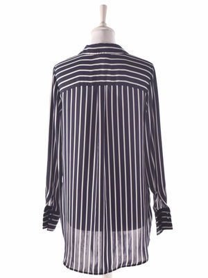 H&M Skjorte - 40 / Blå / Kvinde - SassyLAB Secondhand