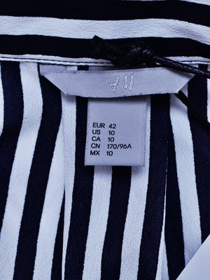 H&M Skjorte - L / Sort / Kvinde - SassyLAB Secondhand