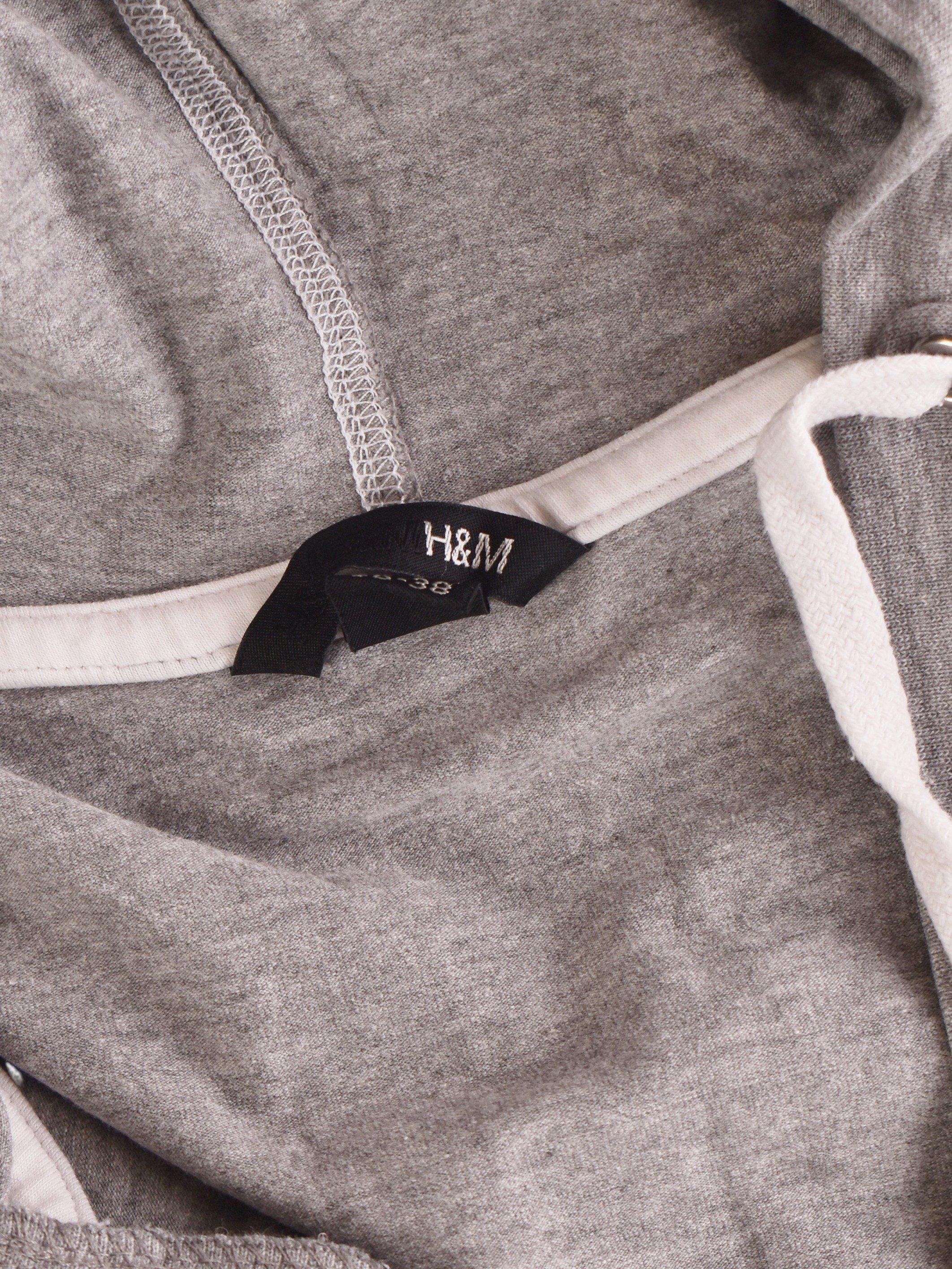 H&M Sweatshirt - 36-38 / Grå / Kvinde - SassyLAB Secondhand