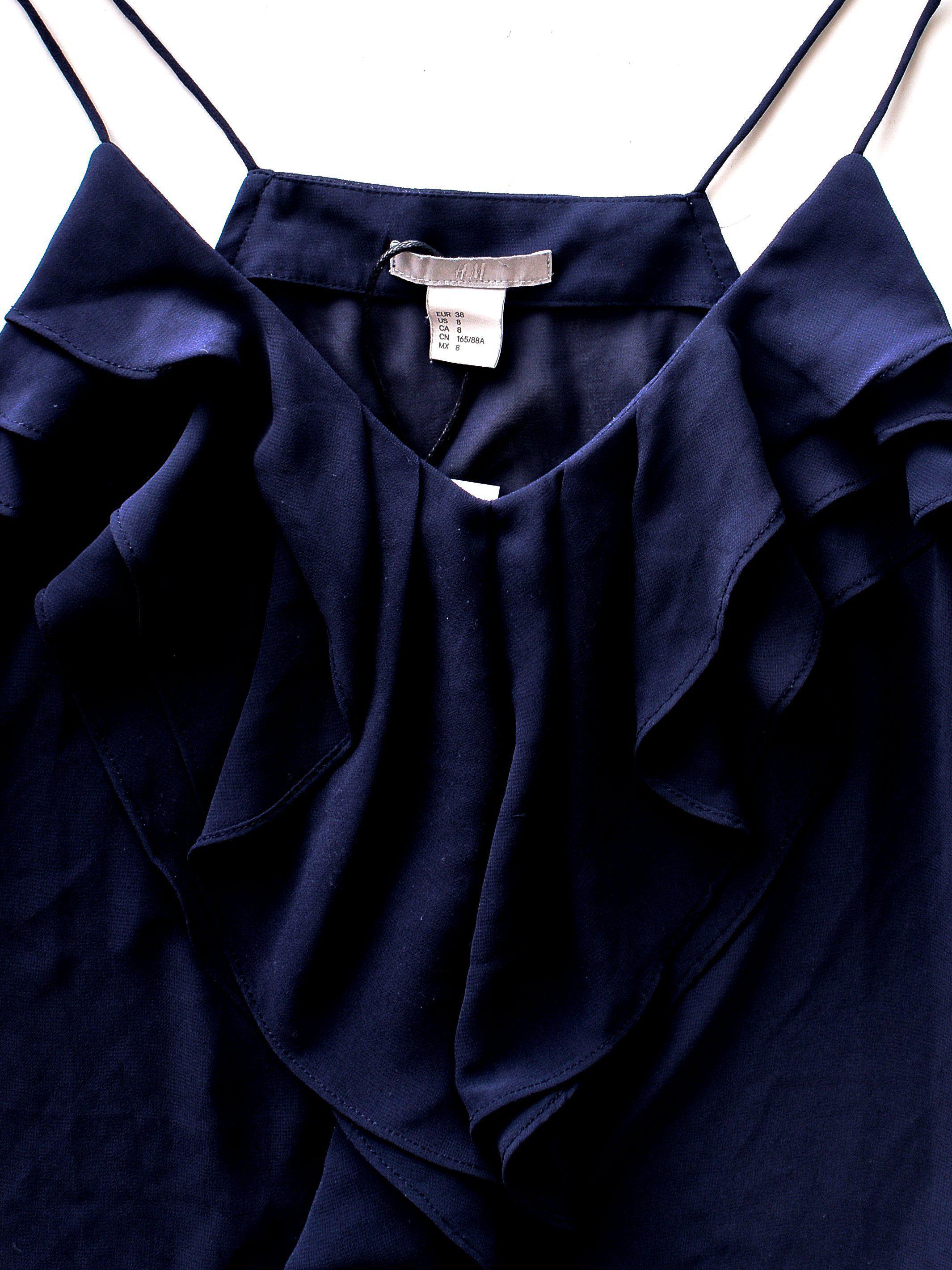 H&M Top - 38/Medium / Blå / Kvinde - SassyLAB Secondhand