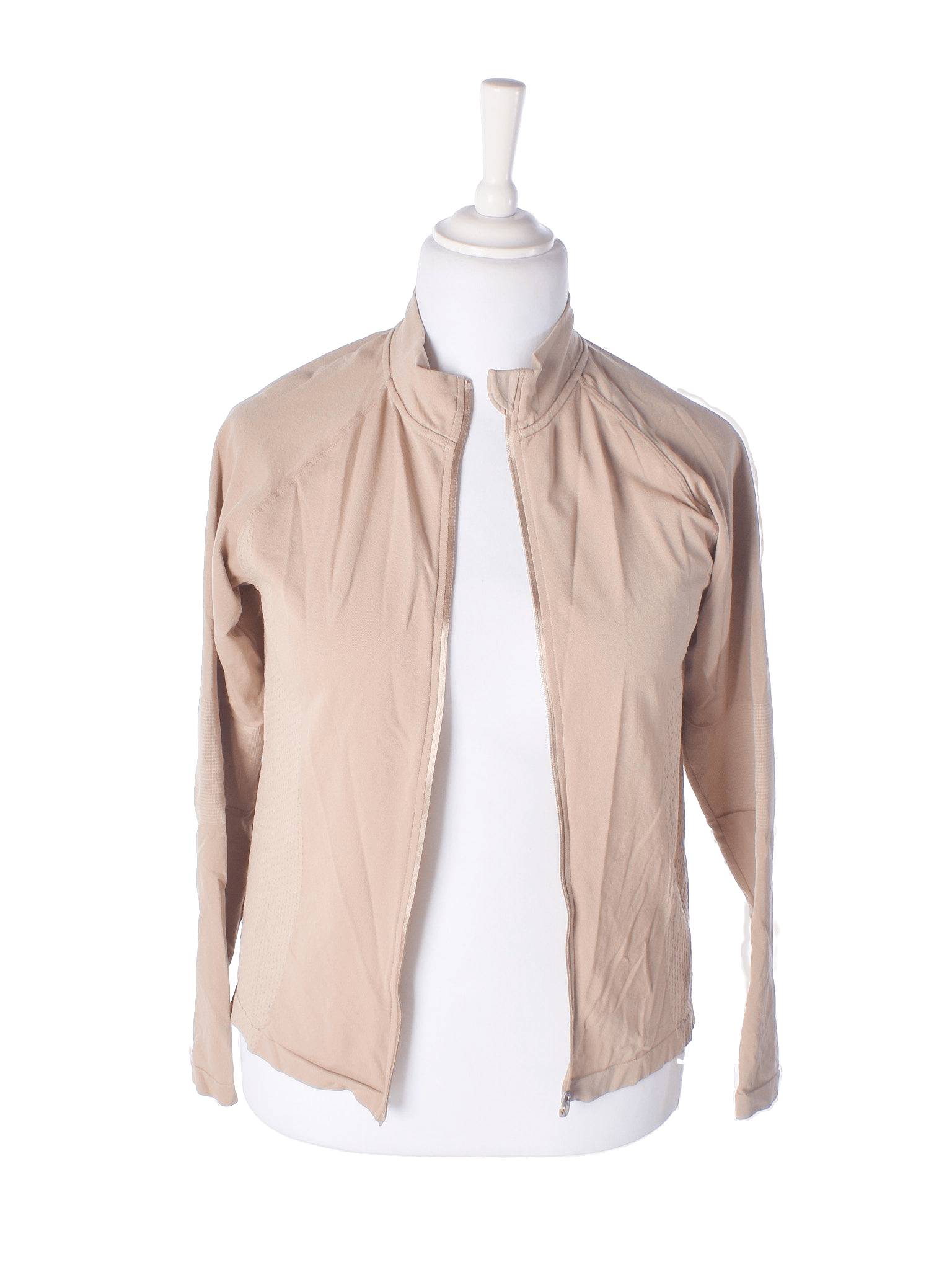 H&M Træningstrøje - L / Beige / Kvinde - SassyLAB Secondhand