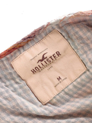 Hollister Skjorte - M / Rød / Kvinde - SassyLAB Secondhand