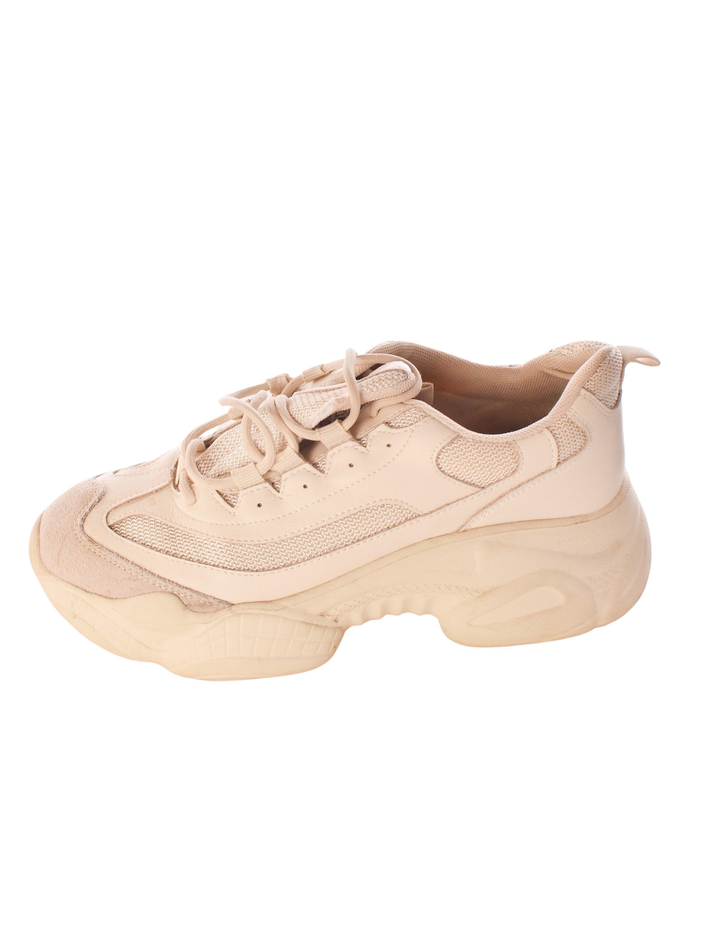 Hotwind Sneakers - 37 / Beige / Kvinde - SassyLAB Secondhand