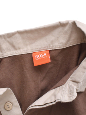 Hugo Boss Bluse - S / Brun / Mand - SassyLAB Secondhand
