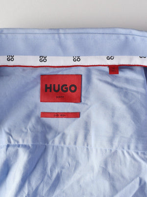 Hugo Boss Skjorte - 42 / Blå / Mand - SassyLAB Secondhand