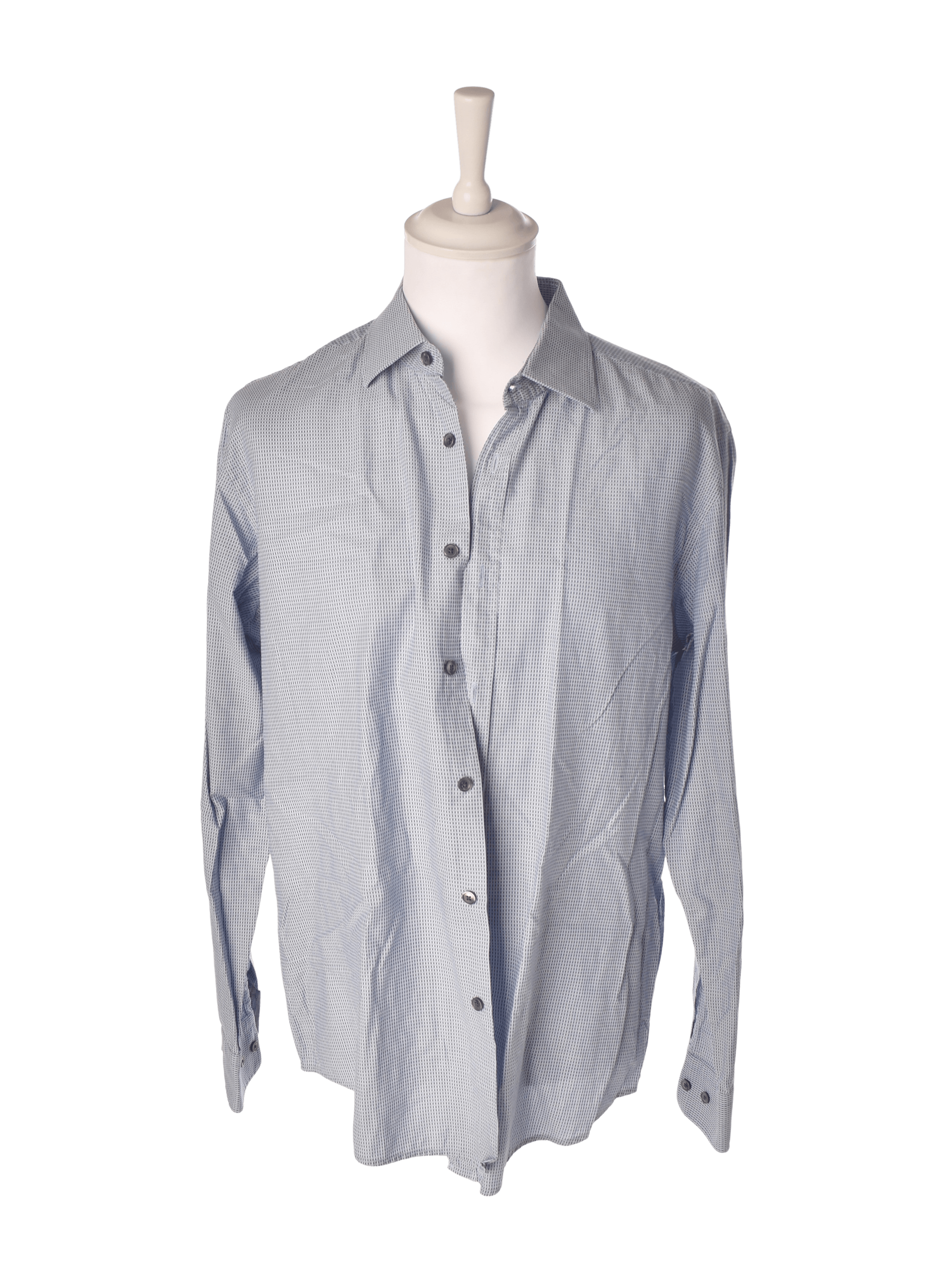 Hugo Boss Skjorte - 44 / Blå / Mand - SassyLAB Secondhand