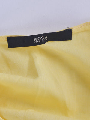 Hugo Boss Skjorte - S / Gul / Kvinde - SassyLAB Secondhand