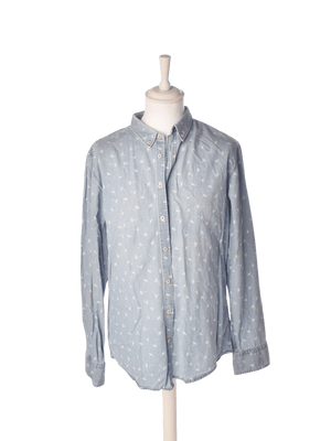 Hugo Boss Skjorte - XL / Blå / Mand - SassyLAB Secondhand