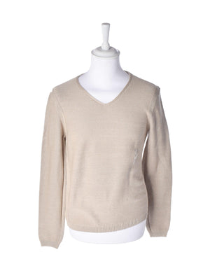 Hugo Boss Sweater - S / Beige / Mand - SassyLAB Secondhand